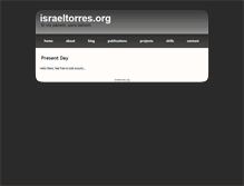 Tablet Screenshot of israeltorres.org